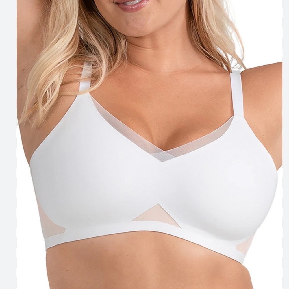 Honeylove White Wireless Molding Bra - Picture 6 of 6